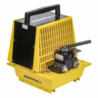 ENERPAC Air Hydraulic Pump: 10,000 psi Max. Op Pressure, 162 cu in Reservoir Capacity (MPN PAM1041)