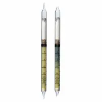 This gas detection tube is designed for use with DRAEGER Accuro pumps to measure nitrogen dioxide (NO2) concentrations. It offers two measurement ranges: 5 to 100 ppm and 2 to 50 ppm. Each tube provides a single-use colorimetric reading, suitable for industrial safety applications such as chemical processing and confined-space entry