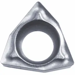This Trigon (W) indexable turning insert is made of PVD carbide, designed for precision turning, facing, and profiling operations on CNC lathes. Its trigon shape provides strong cutting edges and effective chip control, suitable for finishing and semi-finishing of steel, stainless steel, and cast iron components.