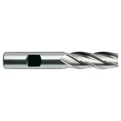 YG-1 Square End Mill: High Speed Steel, TiCN Coated, 4 Flute, 5/16" Mill Dia, 3/4" LOC, 2-1/2" OAL (MPN 04051HC)