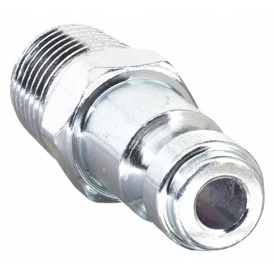 SPEEDAIRE Quick Connect Hose Coupling: 1/4 in Body Size, 3/8 in Hose Fitting Size - Tru-Flate Automotive Steel Quick-Connect Air Coupling Plugs