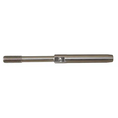 LOOS Wire Rope Locking Stud: 3/16 in Compatible Rope Dia, Right Hand, 3/4 in Thread Lg - Right-Hand Thread Locking Stud