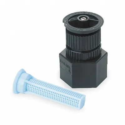 RAIN BIRD Spray Head for Shrubs: Half Circle, 15 ft, 1.3 to 1.85 gpm, 11 to 15 psi - Sprinkler Nozzle Heads