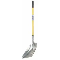 ABILITY ONE General Purpose Scoop: Std Scoop, 2 Ribs, Aluminum, #12 Blade Size, 15 1/4 in Blade Wd (MPN 5120-01-611-8073)