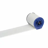 Single-Color Printer Ribbon: 3 17/64 in x 984 ft, White, Wax/Resin, R6700 (MPN I75-R6702-WT)