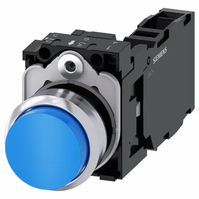 Siemens Extended Push Button Operator: Non-Illuminated, Extended Profile, Non-Metallic - Extended-Length Push Buttons
