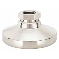 S & W Female-End Leveling Mount: Swivel Boltless, Steel, 1/2"-13 Thread Size, 1.88 in Base (MPN TSW-2N)