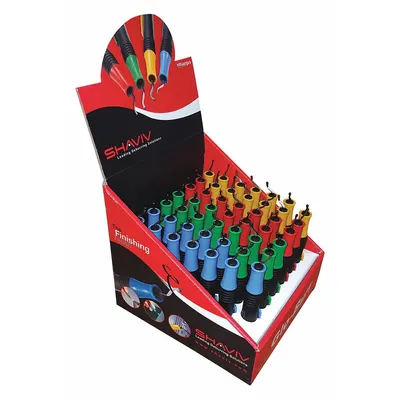 SHAVIV Deburring Tool Set: E100/E111/E200/E300 Blade, Glo-Burr Handle - Replaceable-Blade Hand Deburring Tool Assortments