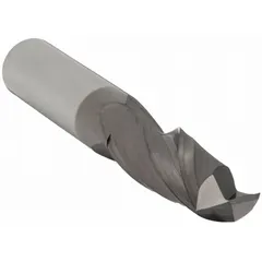 This carbide square end mill features a TiCN coating and 2-flute design for efficient chip evacuation and wear resistance. With a 1/8" mill diameter, 1/2" length of cut, and 1-1/2" overall length, it is suited for general-purpose milling operations such as slotting, profiling, and contouring in metals, plastics, and composites.