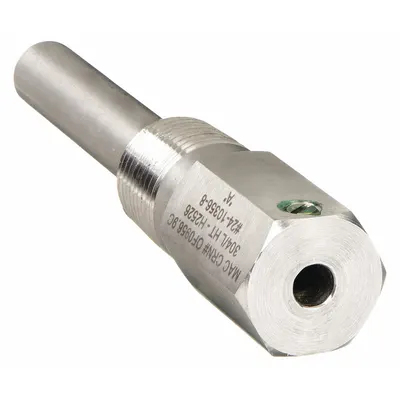 JOHNSON CONTROLS Immersion Well: Direct Mount with Setscrew, Stainless Steel - HVAC Thermowells
