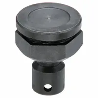 BESSEY Replacement Clamp Morpad: 1 7/8 in Overall Lg, 1 1/2 in Overall Wd, Round, Steel (MPN 3100736)