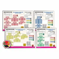 DISASTER MANAGEMENT SYSTEMS Incident Command Board: 24 in_36 in Overall Wd, Aluminum (MPN DMS 05583)