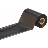 Single-Color Printer Ribbon: 4 5/16 in x 984 ft, Black, Resin, R6400 (MPN R6407)