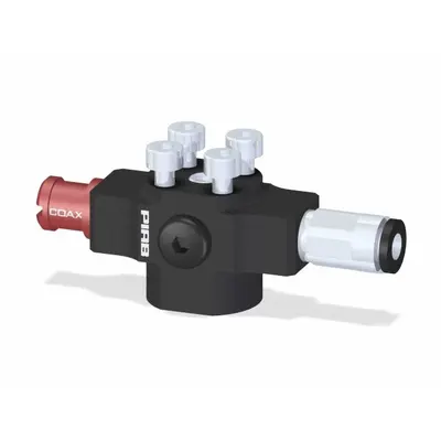PIAB Vacuum Generator: VGS 2010, COAX MICRO Bi03-2, 4 mm Tube Female - Vacuum Assemblies for Logistics & Packaging Applications