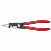 Crimper: 14 AWG to 14 AWG, 7 7/8 in Overall Lg, Crimp/Cut/Debut/Loop, Std Cushion Grip, 6 - 8 in (MPN 13 81 8)