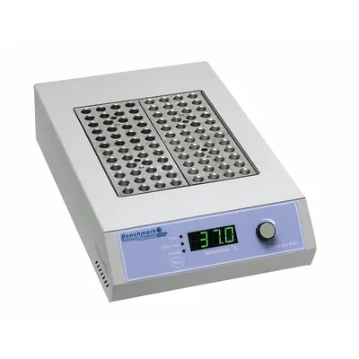 BENCHMARK SCIENTIFIC Digital Dry Bath Block: 8 3/4 in Overall Dp, 8 3/4 in Overall Ht - Dry Baths