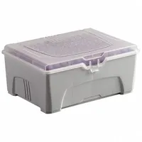 COLE-PARMER Pipette Tip: Sterile, 100 ul Capacity, Preconfigured Rack, No Filter, Polypropylene, 576 (MPN 2450268)