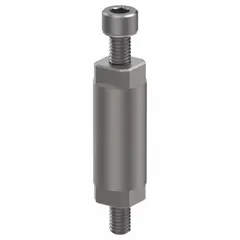 The DE-STA-CO MM-1520 is an aluminum extension kit for cobotic end-of-arm tool arrays and machine-tending applications. It features a 15 mm diameter stem with a 20 mm multi-mount and an ISO 50 interface. The kit includes the MM-050 component and is part of the MM-T-xx series. It extends the reach and mounting flexibility of collaborative robot arms in automated manufacturing, assembly, and material-handling tasks.