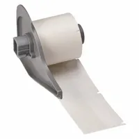 Wraparound Label: 1 1/2 in x 2 in, 2 in, Vinyl, White (Matte), For 10 AWG to 4 AWG Wire Gauge (MPN M7-107-427)