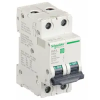 SCHNEIDER IEC Supplementary Protector: 63 A Amps, 10kA at 240V AC, Screw Clamp, C60SP, C (MPN M9F22263)