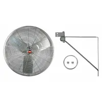 DAYTON Mounted Fan: 24 in Blade Dia, 115V AC, 1/3 hp Motor HP, Ceiling/Post/Wall Mount (MPN 7DJ35)
