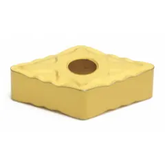 Diamond indexable turning insert for precision turning operations. Suitable for machining hard materials in general engineering applications. Available in geometries DNMG332ESE and DNMG110408N-SE.