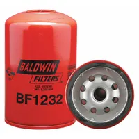 BALDWIN FILTERS Fuel Filter: Spin-On, 3 1/16 in Outside Dia, M16-1.50 Thread Size, Diesel Fuel (MPN BF1232)