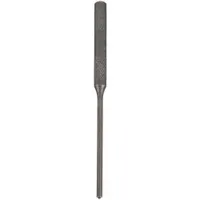 Pilot Punch: 3 mm Tip Dia, 2 in Taper Lg, 4 in Overall Lg, Round, Steel, Ball, Metric (MPN 25017)