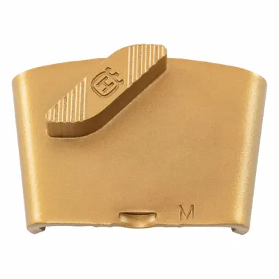 HUSQVARNA Grinding Tool: Medium, 25 Grit, Gold, 1 Segments, Concrete - Grinding & Surface Preparation Tools