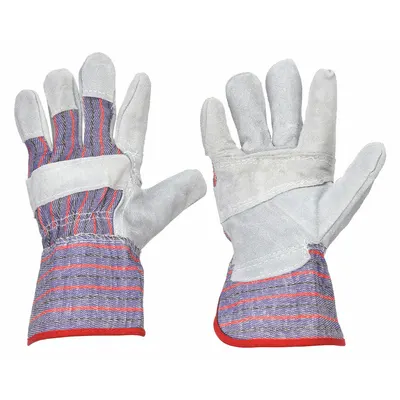 CONDOR Leather Gloves: L ( 9 ) - Work Gloves