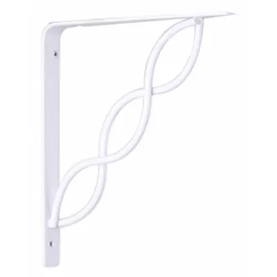 JOHN STERLING Standard Duty Shelf Bracket RP-0091-8WT - Standard Duty Shelf Brackets