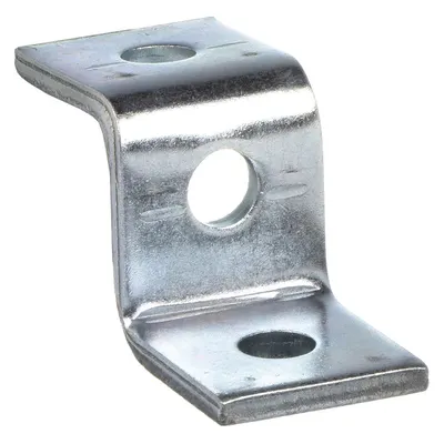 OEM Steel Z-Shape Connector, 3 Holes, Electroplated Silver, V300ZEG - Z-Shape Connectors