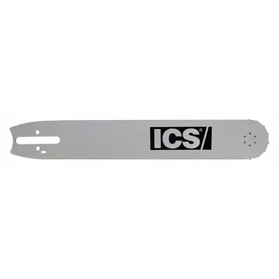 ICS Concrete Chain Saw Bar: For 14 in Bar Lg, 14 in Bar Lg, 0.06 in Gauge, 3/8 in Pitch - Bars for Concrete Chain Saws