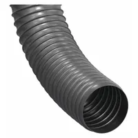 Thermoplastic rubber thin-wall duct hose for dust collection and fume extraction. Inside diameter 3 in, length 25 ft, rated for 7 psi. Bend radius 2.9 in, temperature range -40° to 250°F