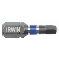 Standard hex insert bit with #3 bit size and S3 industry size. Compatible with imperial and metric fasteners. Suitable for driving screws and bolts in general assembly, maintenance, and repair tasks. Sold as a 2-pack.