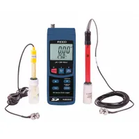 REED INSTRUMENTS Handheld Multiparameter Meter Kit: ORP/pH/Temp, ORP Electrode/pH Electrode (MPN R3000SD-KIT)