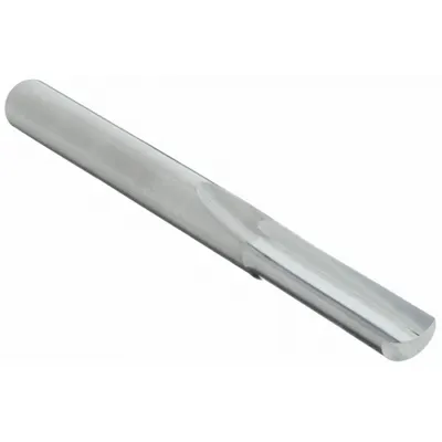 ONSRUD Solid Router Bit: Straight O-Flute, 1/8" Cut Dia, 5/8" LOC (MPN 61-043) - Straight O-Flute Router Bits for Plastics