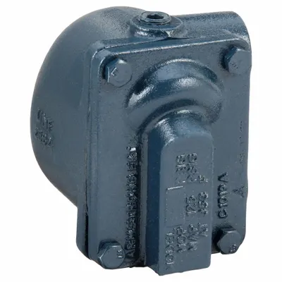 ARMSTRONG INTERNATIONAL Steam Trap: Cast Iron, 1/2 in FNPT, 1,200 lb/hr, 15 psi Max., 353°F Max. - Cast Iron C-Pattern Float & Thermostatic Steam Traps