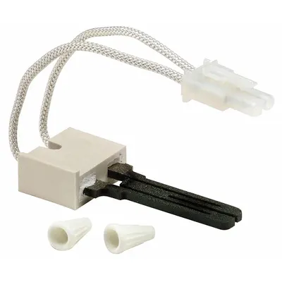 Robertshaw Hot Surface Igniter: Universal, Silicon Carbide, 5 1/4 in Lead Lg, 120V AC - Universal Hot Surface Ignitors