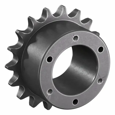 TRITAN Sprocket: For 60 Chain, 18 Teeth, 4.319 in Pitch Dia, 4.7 in Outside Dia - Size 60 Bushed-Bore Roller Chain Sprockets