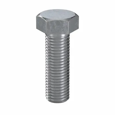 LINDSTROM Hex Head Cap Screw: Steel, Class 8.8, Zinc Plated, M16, Metric, 50 mm lg - Class 8.8 Steel Hex Head Cap Screws