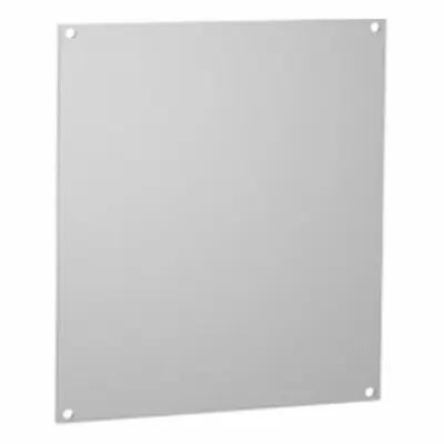 HAMMOND Enclosure Panel: Back Panel Panel, 14.75 in Overall Ht, 12.88 in Overall Wd - Interior Mounting Panels