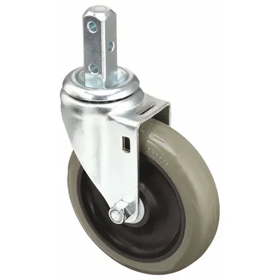 OEM Stem Caster: Swivel - Bolt-In Stem Casters with Square Stems for Square Tubes & Angle Iron