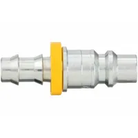 AMFLO Quick Connect Air Couplings: 3/8 in Body Size, 3/8 in Hose Fitting Size, Sleeve, Male, 10 PK (MPN CP2544L)