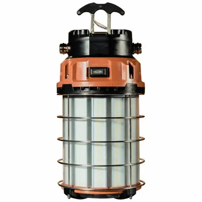 SOUTHWIRE Overhead Lantern: LED, Prefab LED Overhead, 29,500 lm Max Brightness, 120 to 277V AC - Hanging Lights