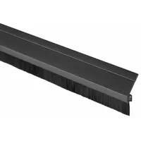 NATIONAL GUARD Door Weatherstripping: Brush Insert, 4 ft Lg, 1 1/4 in Wd, 1 3/16 in Ht (MPN A626DKB-48)