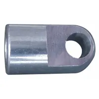 BANSBACH EASYLIFT Hinge Eye End Fitting: Aluminum, 8.1 mm Eyelet Dia (MPN 96102)