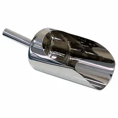 Stainless Steel Lab Scoop, 5 L Capacity, 316L, Silver