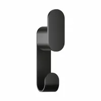 BRADLEY Robe Hook: 5 3/8 in x 1 1/4 in x 1 3/4 in, Stainless Steel, Brushed, 50 lb Wt Capacity (MPN 9B1-110200-BB)