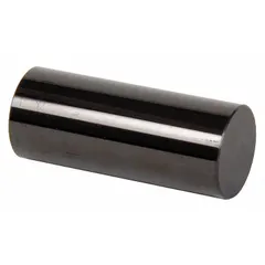 Steel plug and pin gauge with black oxide finish, 0.8160 in diameter, Class ZZ no-go (minus) tolerance of 0.00020 in, and surface finish 10 microinch or better. Used to verify that a hole's diameter does not exceed its maximum allowable size in quality control applications. Includes Certificate of Accuracy with NIST Traceability.